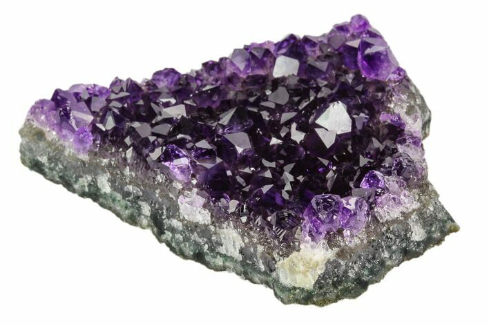 2-3" Dark Purple Amethyst Crystal Clusters - Uruguay - Photo 1